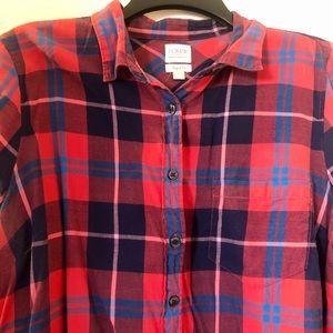 J Crew Perfect Fit Flannel 💕
